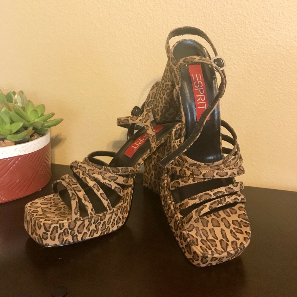 Esprit high heels size 6